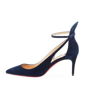 Christian Louboutin Mascara 70mm Suede RETAIL 895